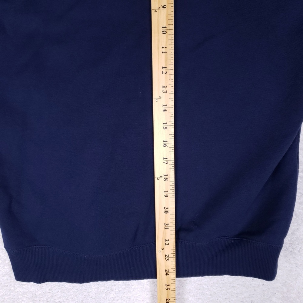 Nike Rams Full Zip Hoodie Mens XL NFL Team Apparel Navy Blue Fleece Swoosh - Picture 8 of 8
